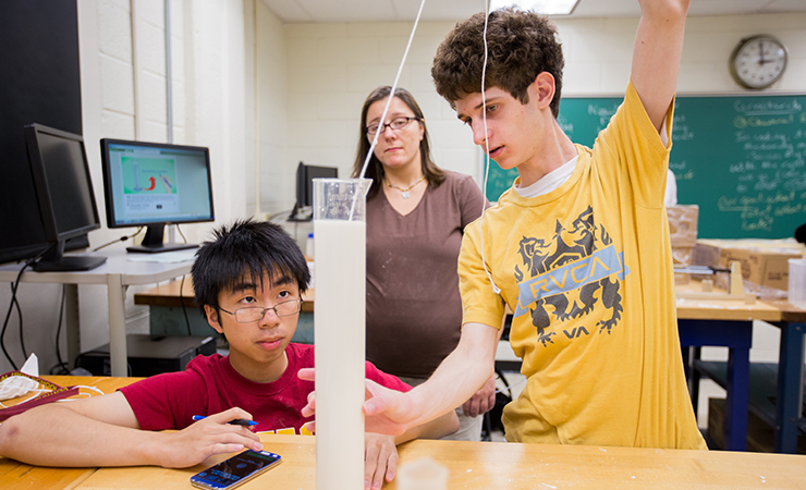 Experimental Physics Research Academy students