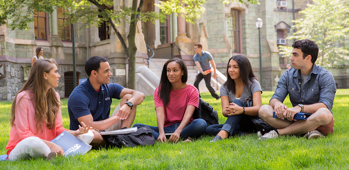 Penn Summer students on campus