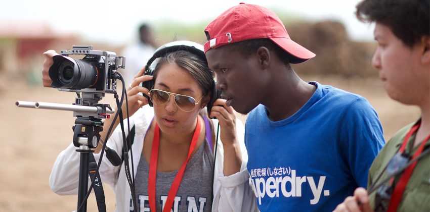 FilmAid Kenya is a film school based in two large refugee camps.